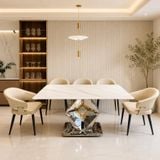  Bàn Ăn Mặt Đá Vi Tinh Thể AKBA04 