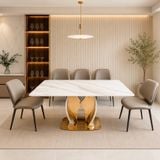  Bàn Ăn Mặt Đá Vi Tinh Thể AKBA05 