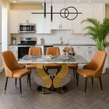  Bàn Ăn Mặt Đá Cao Cấp HAK72 