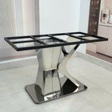  Bộ Bàn Ăn Mặt Đá 4 Ghế HAK95 + Ghế Zentino HAG68 