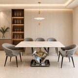  Bàn Ăn Mặt Đá Vi Tinh Thể AKBA04 