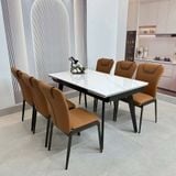  Bộ Bàn Ăn Mặt Đá Thông Minh HAK57 + Ghế HAG11 