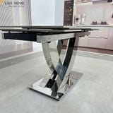  Bàn Ăn Thông Minh Mặt Đá Ceramic HAK105 Mở Rộng 2 Đầu 
