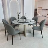  Bàn Ăn Tròn Mặt Đá Cao Cấp HAK30 