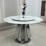  Bộ Bàn Ăn Mặt Đá Cao Cấp HAK87 + Ghế HAG56 