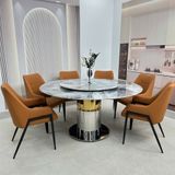  Bàn Ăn Tròn Mặt Đá Cao Cấp HAK89 