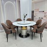  Bàn Ăn Tròn Mặt Đá Cao Cấp HAK89 