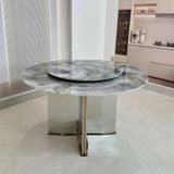  Bàn Ăn Tròn Mặt Đá Cao Cấp HAK30 