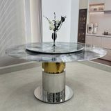  Bàn Ăn Tròn Mặt Đá Cao Cấp HAK89 