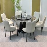  Bàn Ăn Mặt Đá Tròn Xoay VNBC97 