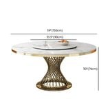  Bộ Bàn Ăn Mặt Đá 8 Ghế Medusa + Ghế Aurora 