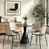  Bàn Cafe Tròn Mặt Đá Ceramic SY002 