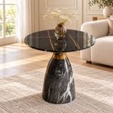  Bàn Tròn Trang Trí Mặt Đá Ceramic AKM14 