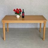  Bàn Ăn Mặt Gỗ Cao Cấp Louis HTBA5 