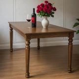  Bàn Ăn Mặt Gỗ Cao Cấp Louis HTBA5 