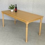  Bàn Ăn Mặt Gỗ Cao Cấp Louis HTBA5 