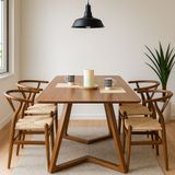  Bàn Ăn Mặt Gỗ Cao Cấp M Scorden HTBA4 