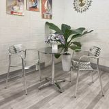  Bàn Tròn Hợp Kim Nhôm DPBV28B 