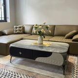  Bàn Trà Mặt Đá Tinh Thể Oslo AD1388 