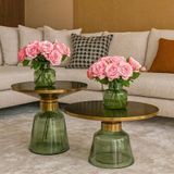  Bàn Trà Đôi Mặt Kính VS36 