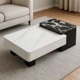  Bàn Trà Đôi Mặt Đá ADBT05 