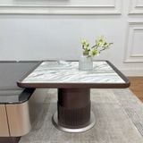  Bàn Trà Đôi Mặt Đá Và Kính Cường Lực AD44 