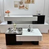  Bàn Trà Đôi Mặt Đá ADBT05 