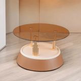  Bàn Trà Đôi Mặt Kính VSB712 