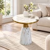  Bàn Tròn Trang Trí Mặt Đá Ceramic AKM14 