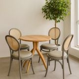  Bàn Ăn Tròn 4 Chân Cong HTBA8 