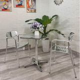  Bàn Vuông Hợp Kim Nhôm DPBV28A 