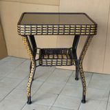  Bàn Ngoài Trời Mặt Kính Đen VS553 – Thiết Kế Gọn Gàng, Tinh Tế 