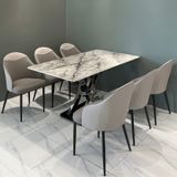  Bộ Bàn Ăn Mặt Đá Cao Cấp ADC160 + TVN01 