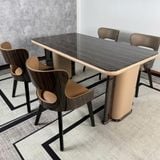  Bộ Bàn Ăn Gỗ Phủ Veneer Cao Cấp AD 