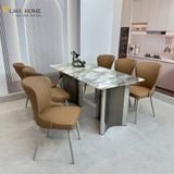  Bộ Bàn Ăn 6 Ghế HAK22 Kèm Ghế Xavia HAG8 