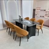  Bộ Bàn Ăn Mặt Đá Cao Cấp HAK59 + Ghế VNC89 