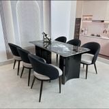  Bộ Bàn Ăn Mặt Đá Cao Cấp HAK59 + Ghế VNC89 