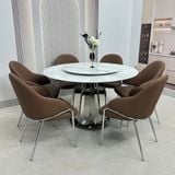  Bộ Bàn Ăn Mặt Đá Cao Cấp HAK87 + Ghế HAG56 