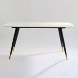  Bộ Bàn Ăn Mặt Đá Hebe và Ghế Loft Sọc 