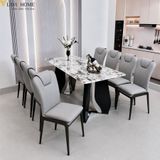  Bộ Bàn Ăn Mặt Đá 8 Ghế HAK29 + Ghế HAG11 