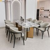  Bộ Bàn Ăn 8 Ghế HAK80 + Ghế Diva HAG58 