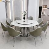  Bộ Bàn Ăn Mặt Đá 8 Ghế  HAK87 + Ghế HAG56 