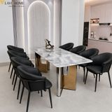  Bộ Bàn Ăn 8 Ghế HAK80 + Ghế Diva HAG58 