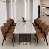  Bộ Bàn Ăn 8 Ghế HAK86 + Ghế Lapoli HAG12 