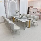  Bộ Bàn Ăn 10 Ghế HAK71 Kèm Ghế Rex HAG16 