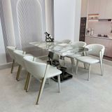  Bàn Ăn Mặt Đá Cao Cấp HAK79 +  HAG55 