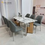  Bộ Bàn Ăn 6 Ghế HAK80 Kèm Ghế Veryti HAG50 