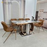  Bộ Bàn Ăn 6 Ghế HAK96 Kèm Ghế Levis HAG70 
