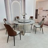  Bàn Ăn Tròn Mặt Đá Cao Cấp HAK30 