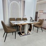  Ghế Ăn Bọc Da Beyli HAG48 